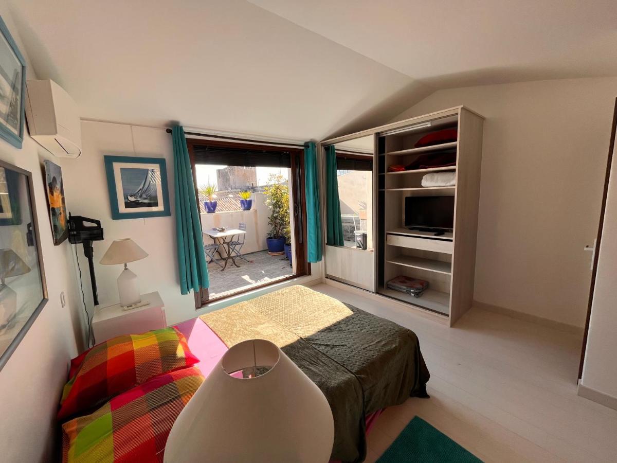 Belle Chambre Spacieuse, Tropezienne, Vue Remparts, Clim, Parking Эг-Морт Экстерьер фото
